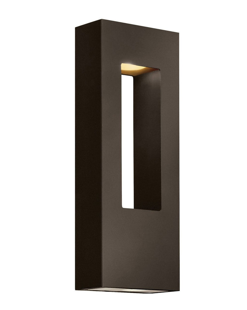 Atlantis Medium Outdoor Wall Sconce in Bronze
