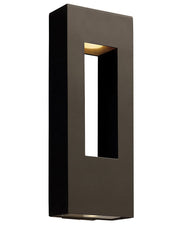 Atlantis Large Outdoor Wall Sconce in Bronze