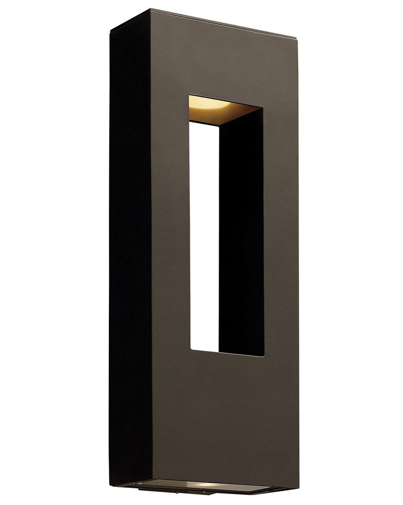 Atlantis Large Outdoor Wall Sconce in Bronze