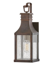 Beacon Hill Small Outdoor Wall Lantern in Blackened Copper