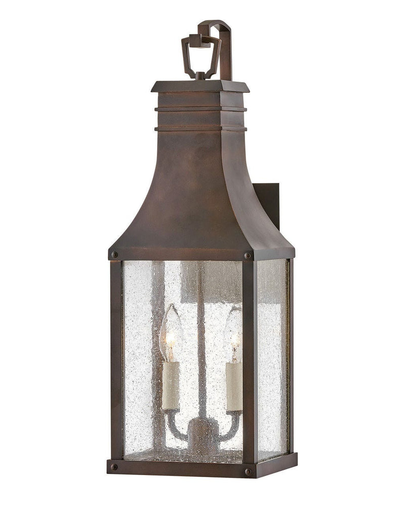 Beacon Hill Two Light Wall Mount in Blackened Copper - Lamps Expo