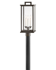 Weymouth Three Light Post Top or Pier Mount in Oil Rubbed Bronze - Lamps Expo