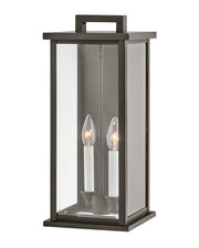 Weymouth Medium 18" Outdoor Wall Lantern in Oil Rubbed Bronze