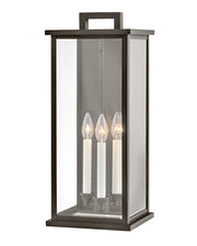 Weymouth Large Outdoor Wall Lantern in Oil Rubbed Bronze