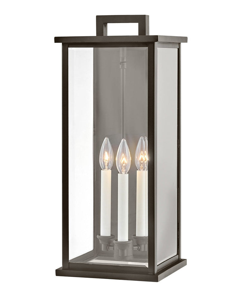 Weymouth Large Outdoor Wall Lantern in Oil Rubbed Bronze