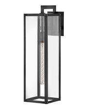 Max Large Outdoor Wall Lantern in Black
