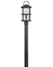 Lakehouse Outdoor Post Light in Black