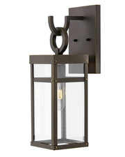 Porter Small Outdoor Wall Lantern in Oil Rubbed Bronze