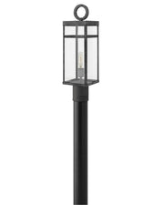 Porter Outdoor Post Light in Aged Zinc
