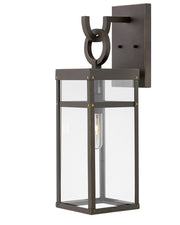 Porter Medium Outdoor Wall Lantern in Oil Rubbed Bronze