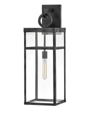 Porter Extra Large Outdoor Wall Lantern in Aged Zinc
