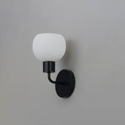 Coraline 1 Light Wall Sconce in Black