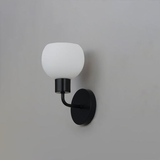Coraline 1 Light Wall Sconce in Black