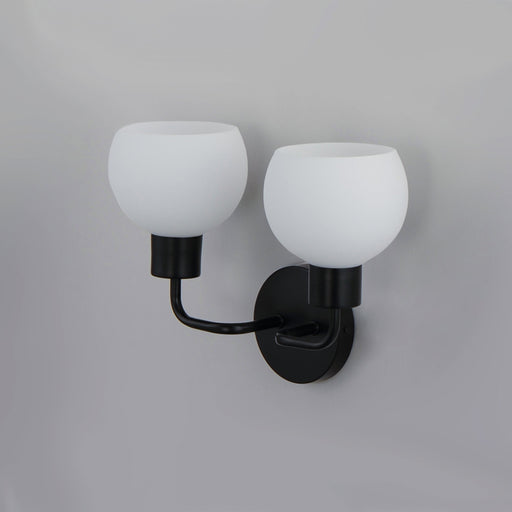 Coraline 2 Light Wall Sconce in Black