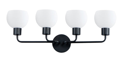 Coraline 4 Light Bath Vanity in Black