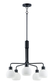 Coraline 5 Light Chandelier in Black
