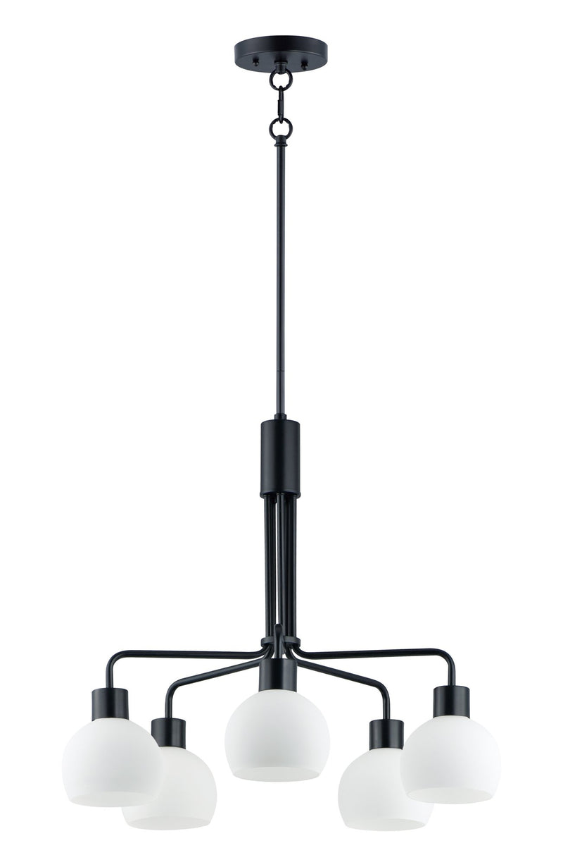 Coraline 5 Light Chandelier in Black