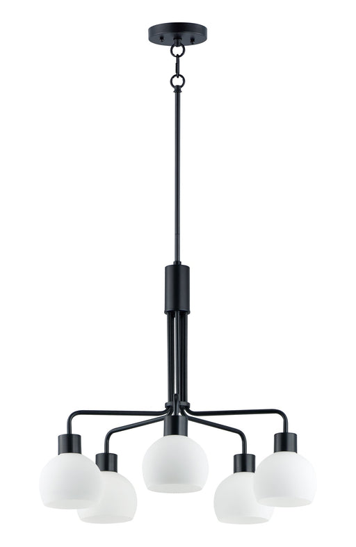 Coraline 5 Light Chandelier in Black