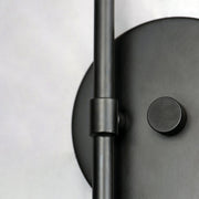 Tux 2 Light Wall Sconce in Black