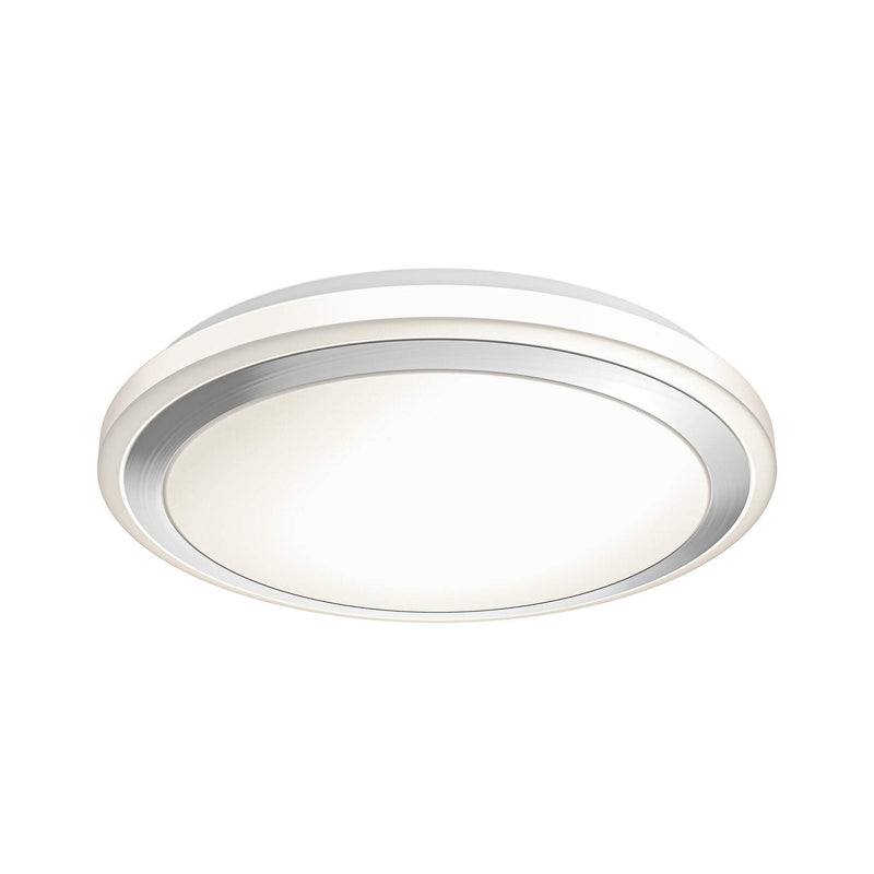 LED Flushmount in Satin Nickel