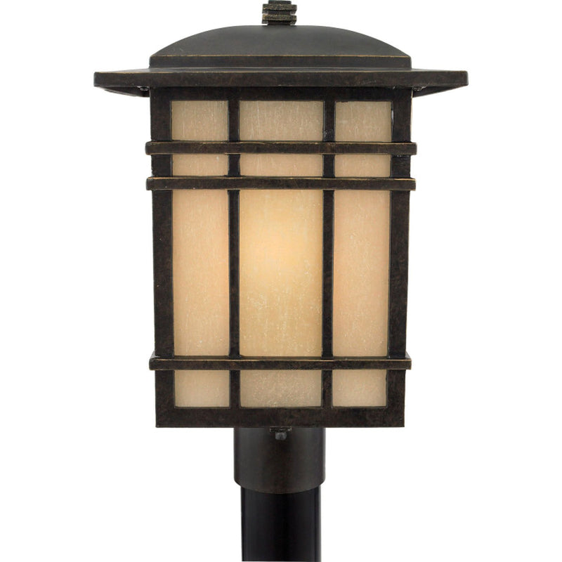 Hillcrest Outdoor Post Lantern in Imperial Bronze