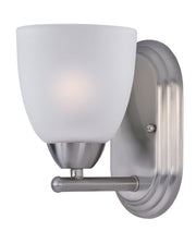 Axis 1 Light Wall Sconce in Satin Nickel