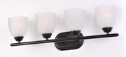 Axis 4 Light Bath Vanity in Oil Rubbed Bronze
