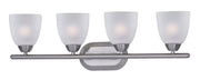Axis 4 Light Bath Vanity in Satin Nickel