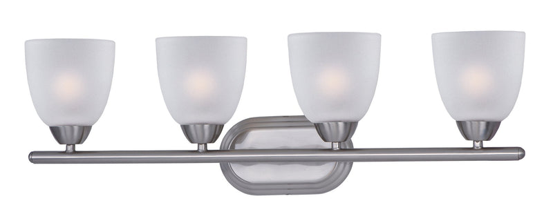 Axis 4 Light Bath Vanity in Satin Nickel