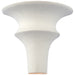 Lakmos LED Wall Sconce in Plaster White
