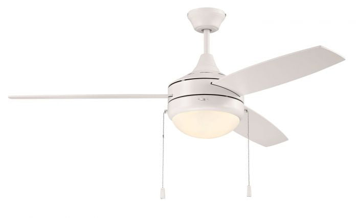 Phaze Energy Star 3-Blade 52" Ceiling Fan in White - Lamps Expo