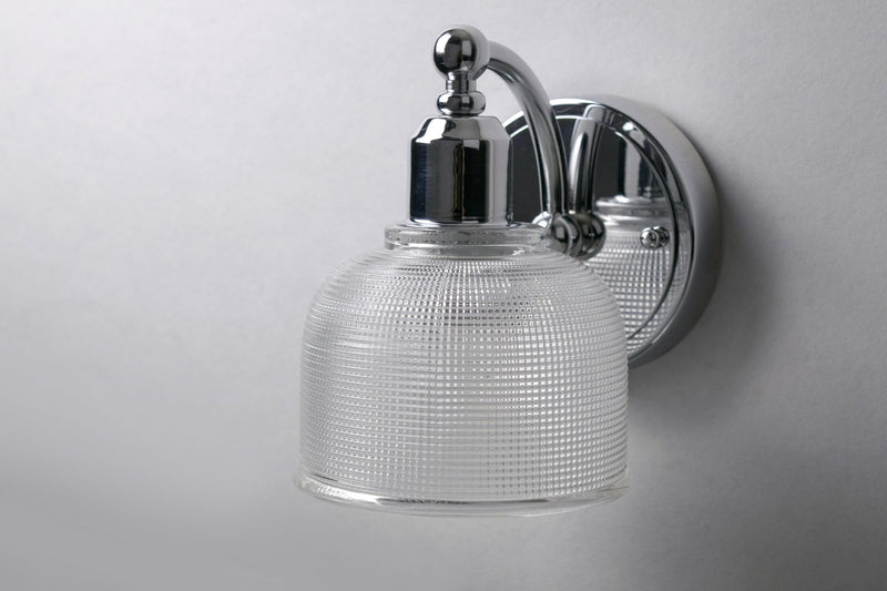 Hollow 1 Light Wall Sconce in Polished Chrome