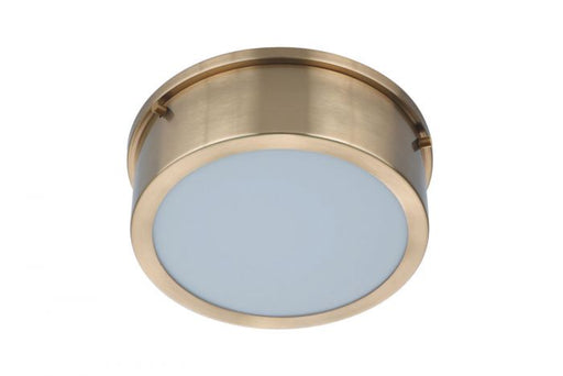 Fenn LED Flushmount in Satin Brass