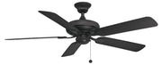 Edgewood 52" Outdoor Ceiling Fan in Black