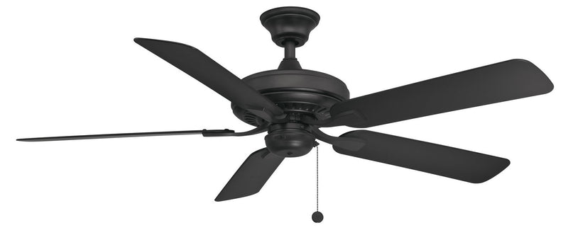 Edgewood 52" Outdoor Ceiling Fan in Black