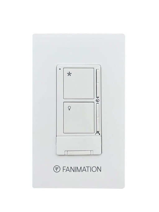 Fanimation 3-Speed Wall Control with CCT Light (WT503WH) in White