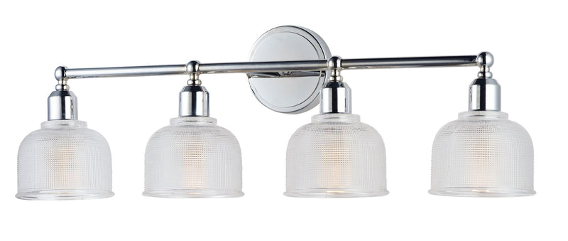 Hollow 4 Light Bath Vanity in Polished Chrome