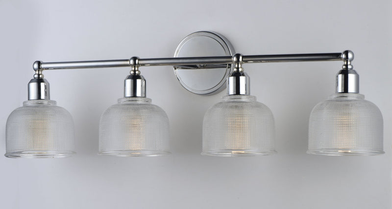 Hollow 4 Light Bath Vanity in Polished Chrome
