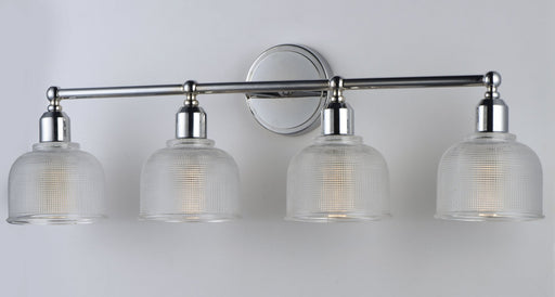Hollow 4 Light Bath Vanity in Polished Chrome