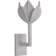 Alberto Small Wall Sconce in Plaster White