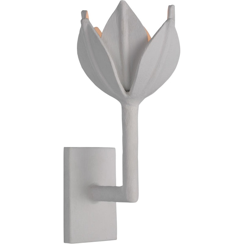 Alberto Small Wall Sconce in Plaster White