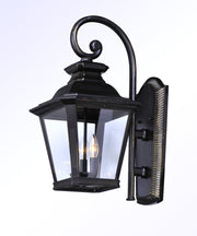 Knoxville 3 Light 18.5" Outdoor Wall Lantern in Bronze