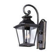 Knoxville 3 Light 22.5" Outdoor Wall Lantern in Bronze