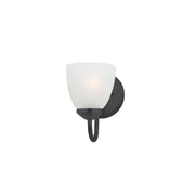 Axis 1 Light Strip Bath Vanity in Black