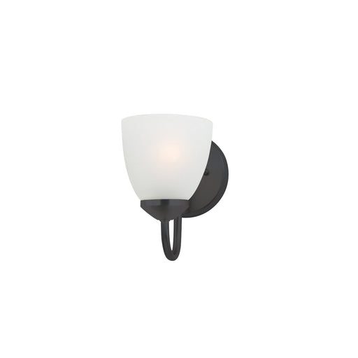 Axis 1 Light Strip Bath Vanity in Black