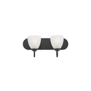 Axis 2 Light Strip Bath Vanity in Black