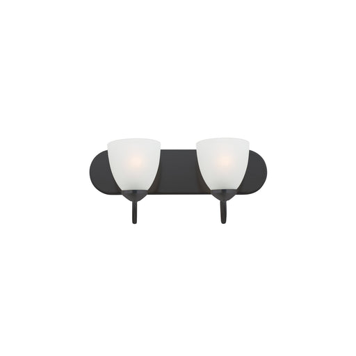 Axis 2 Light Strip Bath Vanity in Black