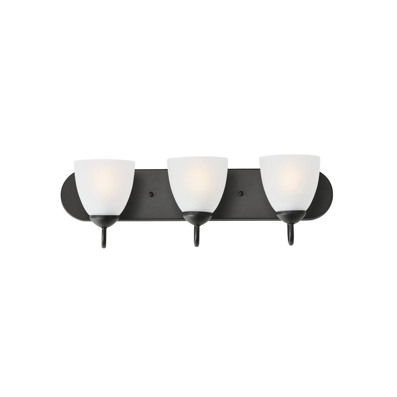 Axis 3 Light Strip Bath Vanity in Black