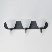 Axis 3 Light Strip Bath Vanity in Black