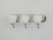 Axis 3 Light Strip Bath Vanity in Satin Nickel